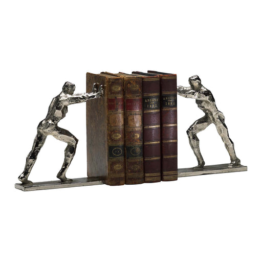 Myhouse Lighting Cyan - 02106 - Bookends - Bookends - Silver