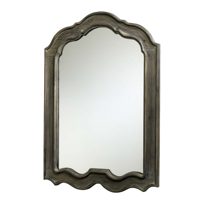 Myhouse Lighting Cyan - 02478 - Mirror - Kathryn - Distressed Gray