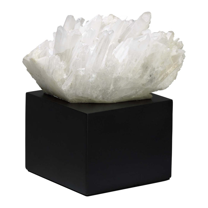 Myhouse Lighting Cyan - 02582 - Sculpture - Quartz - Black And White Crystal