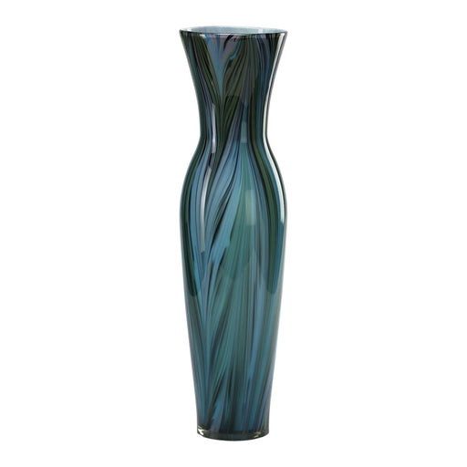 Myhouse Lighting Cyan - 02921 - Vase - Peacock Feather - Multi Colored Blue