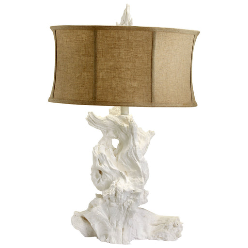 Myhouse Lighting Cyan - 04438 - One Light Table Lamp - Driftwood - White
