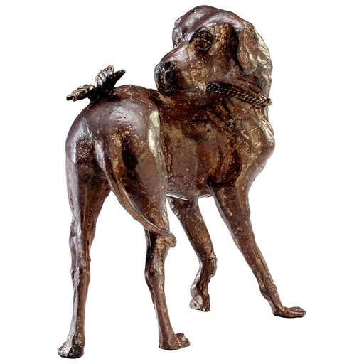 Myhouse Lighting Cyan - 04689 - Sculpture - Dog And Butterfly - Rubbed Red