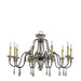 Myhouse Lighting Cyan - 6513-10-43 - Ten Light Chandelier - Provence - Carriage House