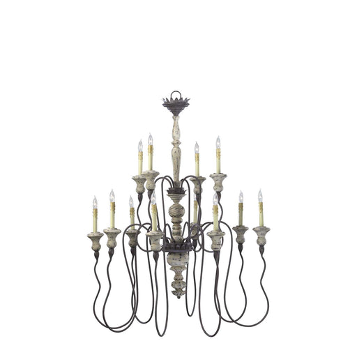 Myhouse Lighting Cyan - 6513-12-43 - 12 Light Chandelier - Provence - Carriage House