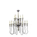 Myhouse Lighting Cyan - 6513-12-43 - 12 Light Chandelier - Provence - Carriage House