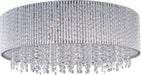 Myhouse Lighting ET2 - E23132-10PC - Ten Light Flush Mount - Spiral - Polished Chrome