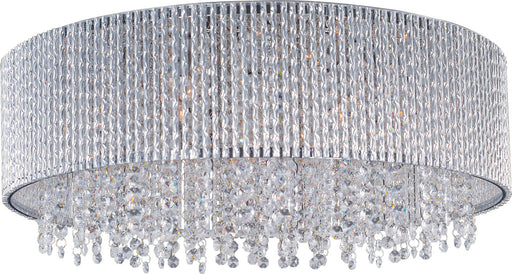 Myhouse Lighting ET2 - E23132-10PC - Ten Light Flush Mount - Spiral - Polished Chrome