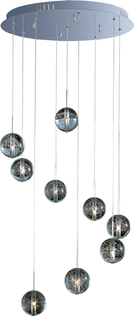 Myhouse Lighting ET2 - E24254-91PC - Nine Light Pendant - Orb - Polished Chrome