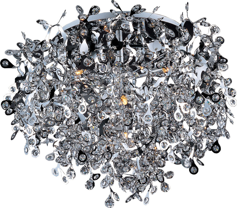 Myhouse Lighting Maxim - 24200BCPC - Seven Light Flush Mount - Comet - Polished Chrome