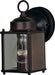 Myhouse Lighting Maxim - 6879CLOI - One Light Outdoor Wall Lantern - Side Door - Oil Rubbed Bronze