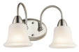 Myhouse Lighting Kichler - 45882NI - Two Light Bath - Nicholson - Brushed Nickel