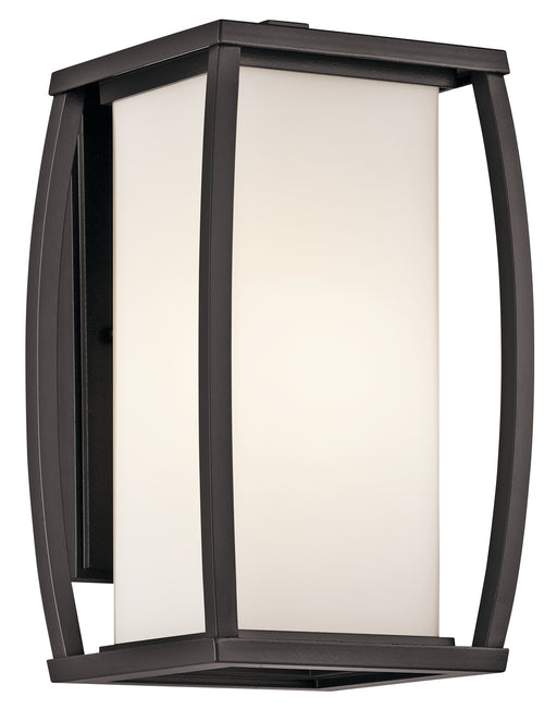 Myhouse Lighting Kichler - 49337AZ - One Light Outdoor Wall Mount - Bowen - Architectural Bronze