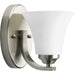 Myhouse Lighting Progress Lighting - P2008-09 - One Light Bath Bracket - Adorn - Brushed Nickel