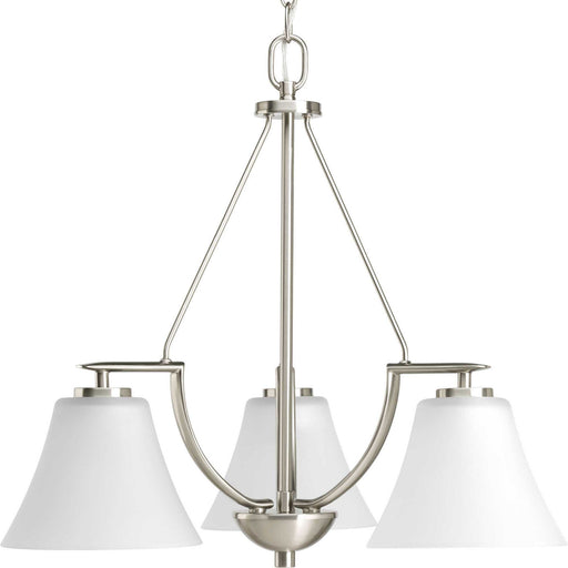 Myhouse Lighting Progress Lighting - P4621-09 - Three Light Chandelier - Bravo - Brushed Nickel