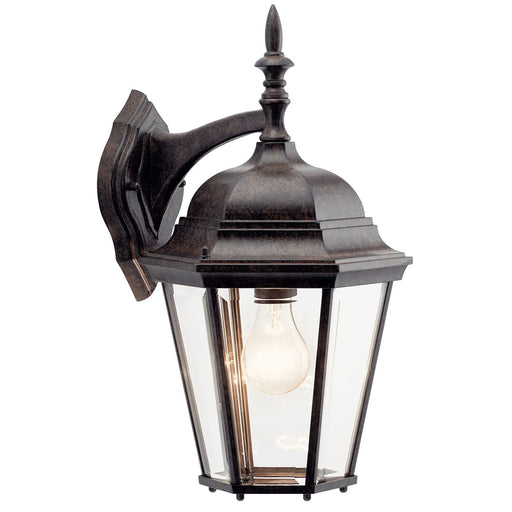 Myhouse Lighting Kichler - 9655TZ - One Light Outdoor Wall Mount - Madison - Tannery Bronze