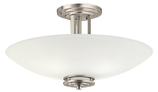 Myhouse Lighting Kichler - 3677NI - Four Light Semi Flush Mount - Hendrik - Brushed Nickel