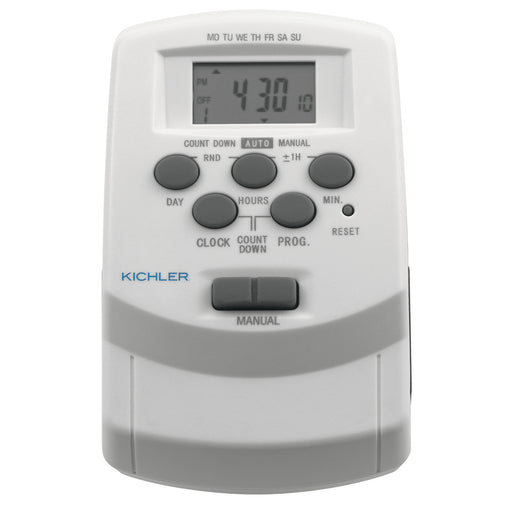 Myhouse Lighting Kichler - 15556WH - Digital Timer with Daylight Sa - Accessory - White