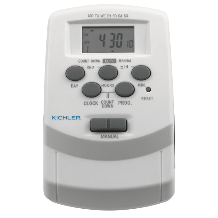 Myhouse Lighting Kichler - 15556WH - Digital Timer with Daylight Sa - Accessory - White