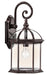 Myhouse Lighting Kichler - 49186TZ - One Light Outdoor Wall Mount - Barrie - Tannery Bronze