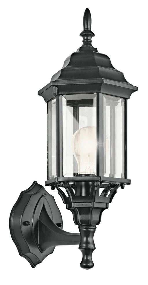 Myhouse Lighting Kichler - 49255BK - One Light Outdoor Wall Mount - Chesapeake - Black