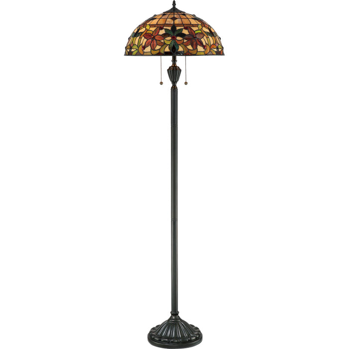 Myhouse Lighting Quoizel - TF878F - Two Light Floor Lamp - Kami - Vintage Bronze