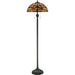 Myhouse Lighting Quoizel - TF878F - Two Light Floor Lamp - Kami - Vintage Bronze