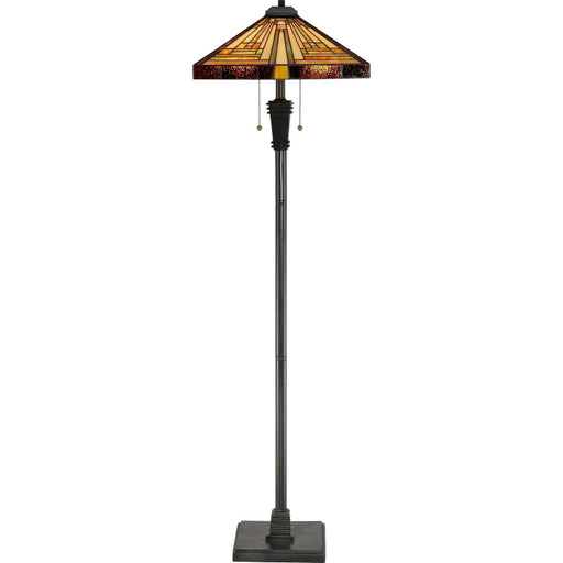 Myhouse Lighting Quoizel - TF885F - Two Light Floor Lamp - Stephen - Vintage Bronze