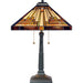 Myhouse Lighting Quoizel - TF885T - Two Light Table Lamp - Stephen - Vintage Bronze