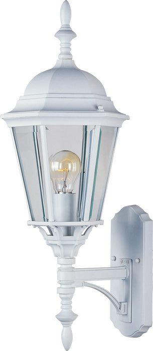 Myhouse Lighting Maxim - 1003WT - One Light Outdoor Wall Lantern - Westlake - White