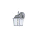 Myhouse Lighting Maxim - 1025PE - One Light Outdoor Wall Lantern - Builder Cast - Pewter