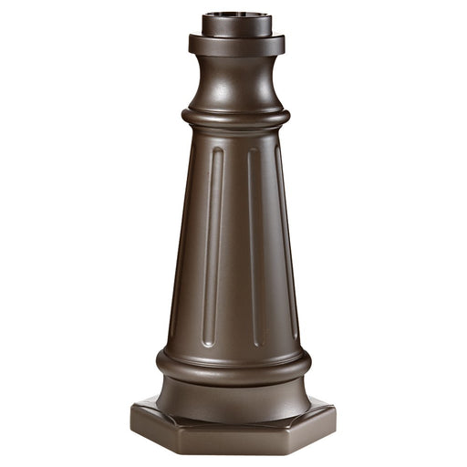 Myhouse Lighting Generation Lighting - POSTBASE ORB - Postbase - Outdoor Post Base - Oil Rubbed Bronze