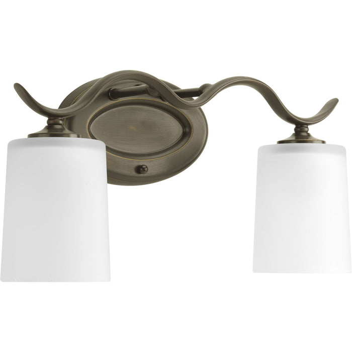 Myhouse Lighting Progress Lighting - P2019-20 - Two Light Bath Bracket - Inspire - Antique Bronze