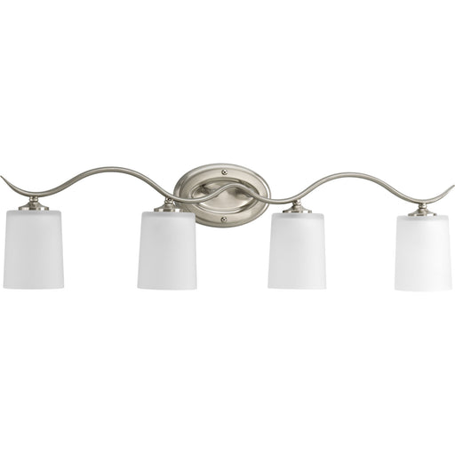 Myhouse Lighting Progress Lighting - P2021-09 - Four Light Bath - Inspire - Brushed Nickel