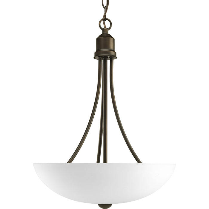 Myhouse Lighting Progress Lighting - P3914-20 - Two Light Foyer Pendant - Gather - Antique Bronze