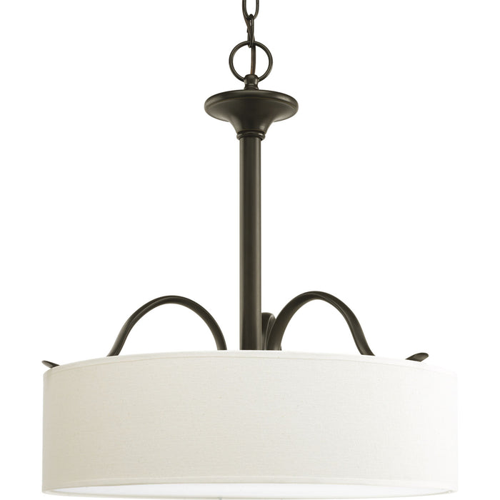 Myhouse Lighting Progress Lighting - P3931-20 - Three Light Pendant - Inspire - Antique Bronze