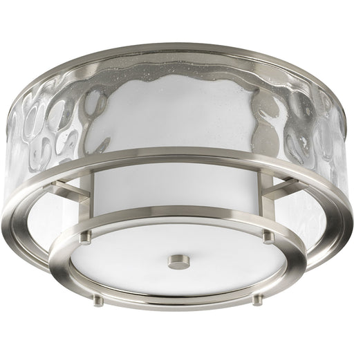 Myhouse Lighting Progress Lighting - P3942-09 - Two Light Flush Mount - Bay Court - Brushed Nickel