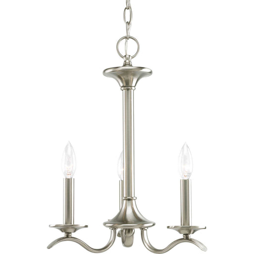 Myhouse Lighting Progress Lighting - P4632-09 - Three Light Chandelier - Inspire - Brushed Nickel