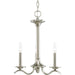 Myhouse Lighting Progress Lighting - P4632-09 - Three Light Chandelier - Inspire - Brushed Nickel