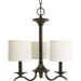 Myhouse Lighting Progress Lighting - P4632-20 - Three Light Chandelier - Inspire - Antique Bronze