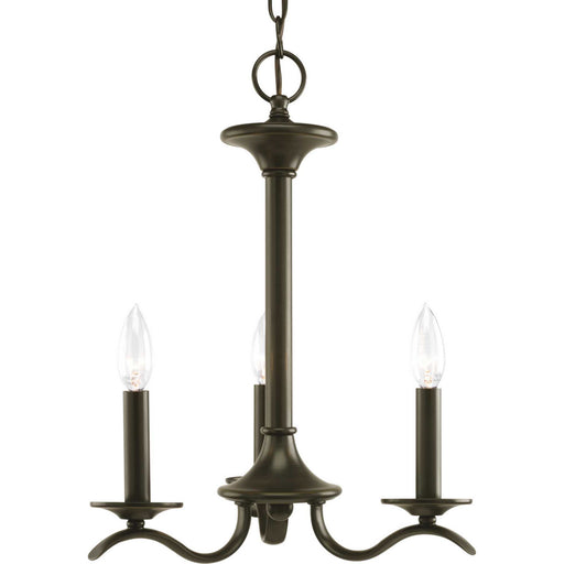 Myhouse Lighting Progress Lighting - P4632-20 - Three Light Chandelier - Inspire - Antique Bronze