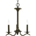 Myhouse Lighting Progress Lighting - P4632-20 - Three Light Chandelier - Inspire - Antique Bronze