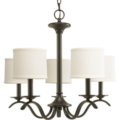 Myhouse Lighting Progress Lighting - P4635-20 - Five Light Chandelier - Inspire - Antique Bronze