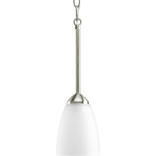 Myhouse Lighting Progress Lighting - P5113-09 - One Light Mini Pendant - Gather - Brushed Nickel