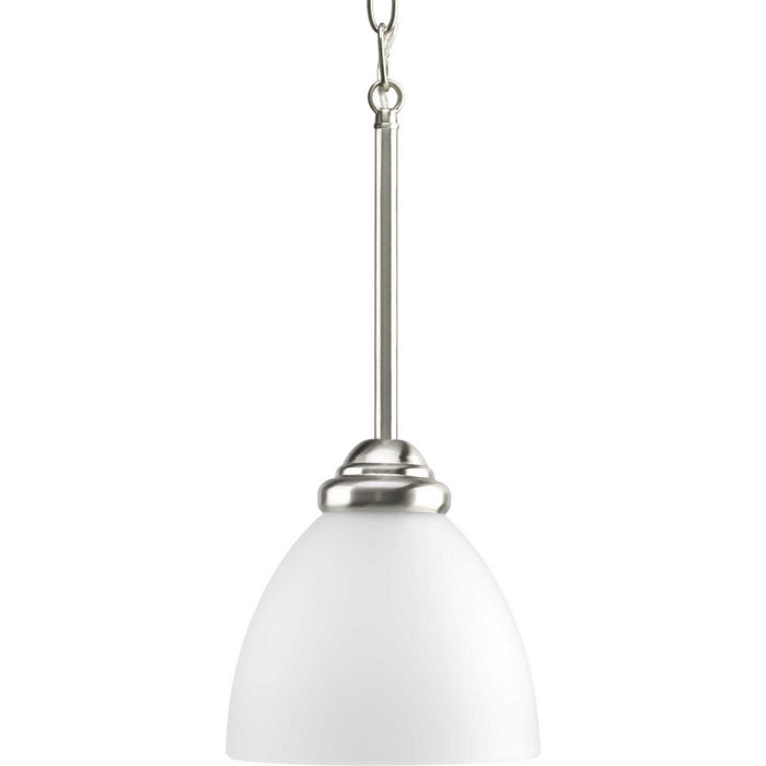 Myhouse Lighting Progress Lighting - P5131-09 - One Light Pendant - Heart - Brushed Nickel