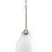 Myhouse Lighting Progress Lighting - P5131-09 - One Light Pendant - Heart - Brushed Nickel