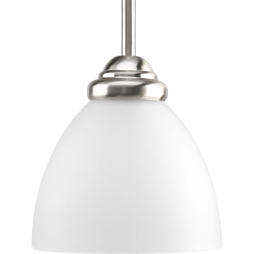 Myhouse Lighting Progress Lighting - P5131-09 - One Light Pendant - Heart - Brushed Nickel