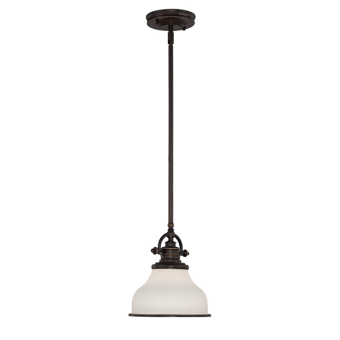 Myhouse Lighting Quoizel - GRT1508PN - One Light Mini Pendant - Grant - Palladian Bronze