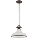 Myhouse Lighting Quoizel - GRT2814PN - One Light Pendant - Grant - Palladian Bronze