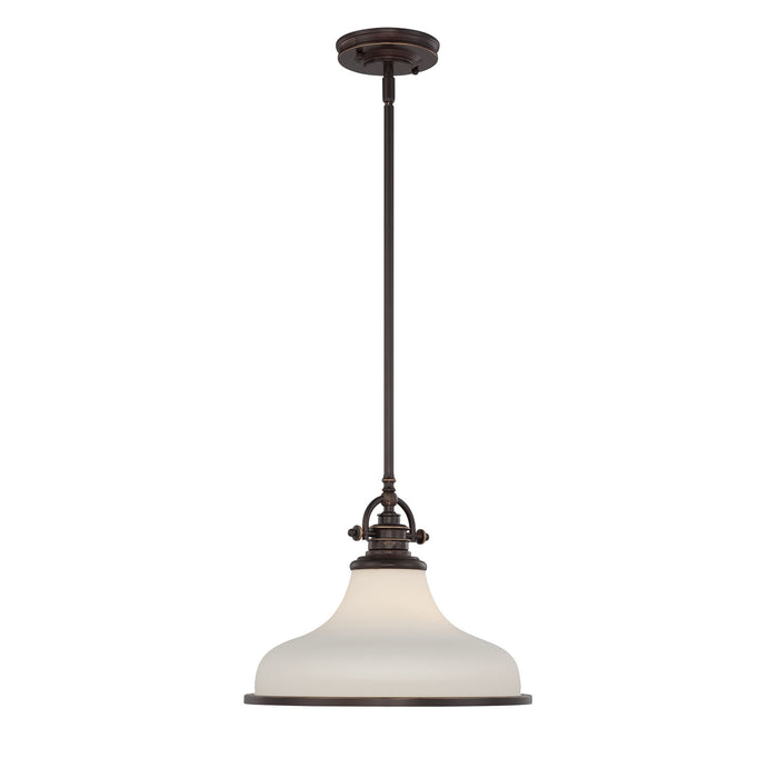 Myhouse Lighting Quoizel - GRT2814PN - One Light Pendant - Grant - Palladian Bronze