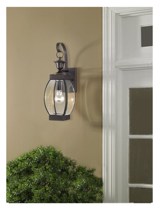 Myhouse Lighting Quoizel - OAS8408Z - Two Light Outdoor Wall Lantern - Oasis - Medici Bronze